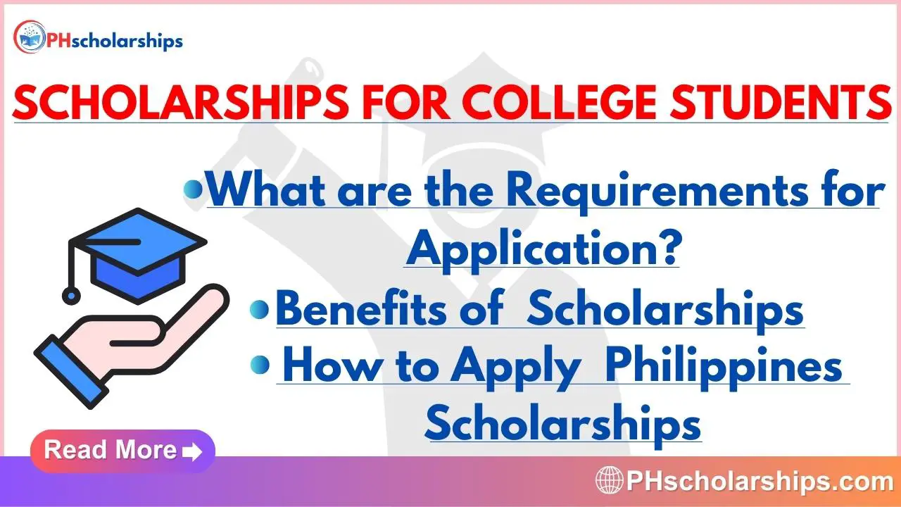 Scholarships for College Students Philippines list of Scholarship