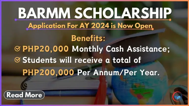 BARMM Scholarship 2024 Application | Requirements and Benefits